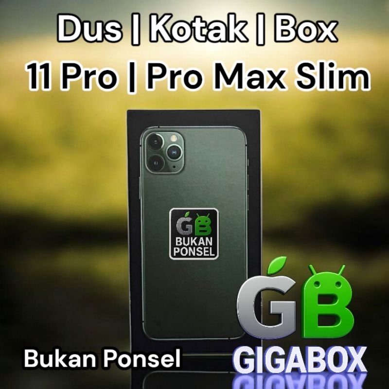 

11 Pro 11 Pro Max (Slim) Kardus Box (Fullset)