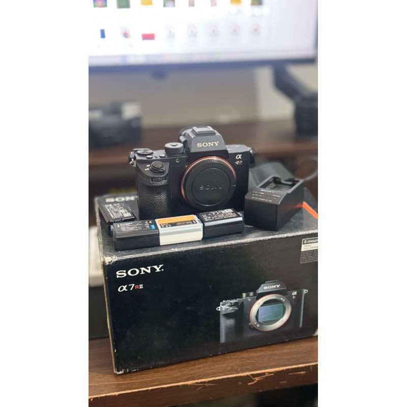Kamera Sony a7r mark ii + Lensa Fix FE 50mm