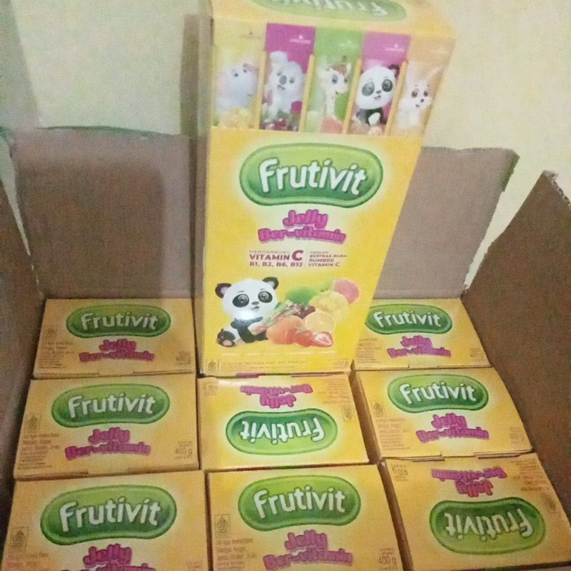 

FRUTIVIT JELLY 20GRAM/SACHET 1 BOX 20 STIK
