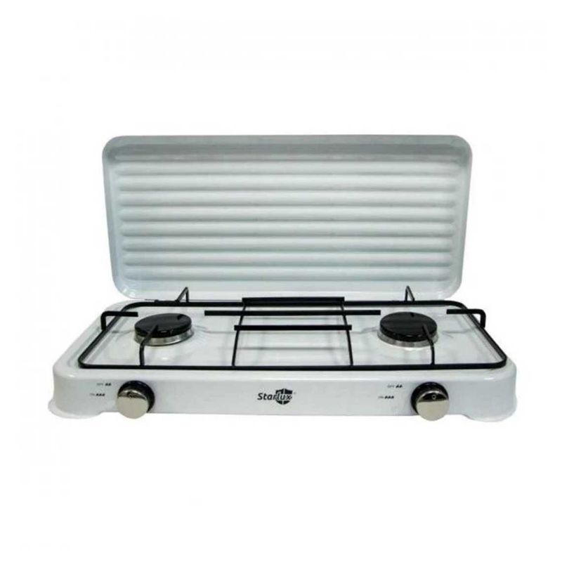 STARLUX Kompor Gas Portable 2 Tungku Table Top Camping Stove - SGS-6002