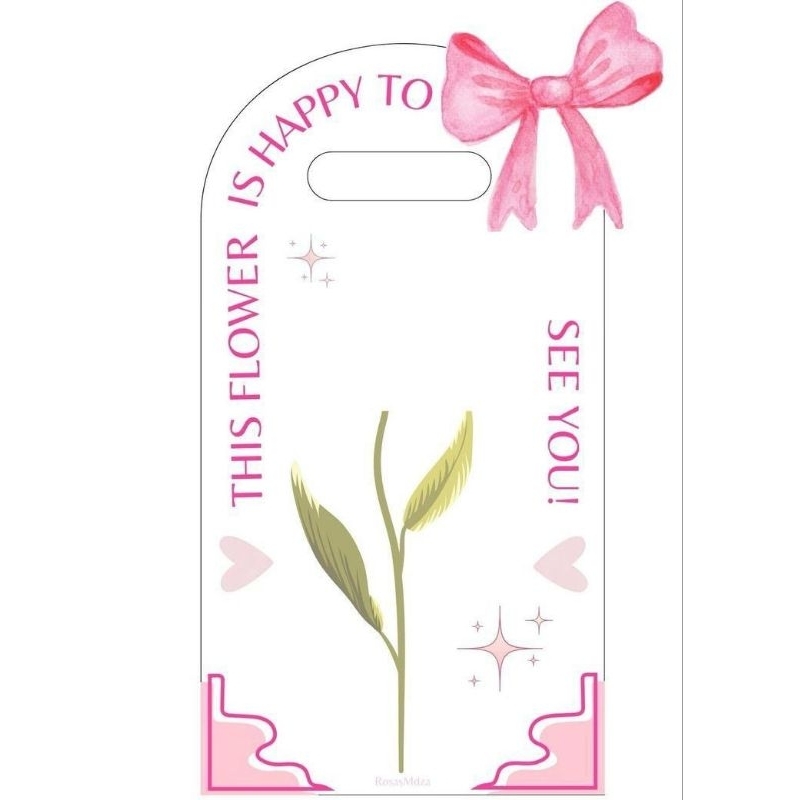 

[READY]ONLY HANDLE CARD/CARD HOLDER, TANPA BUNGA