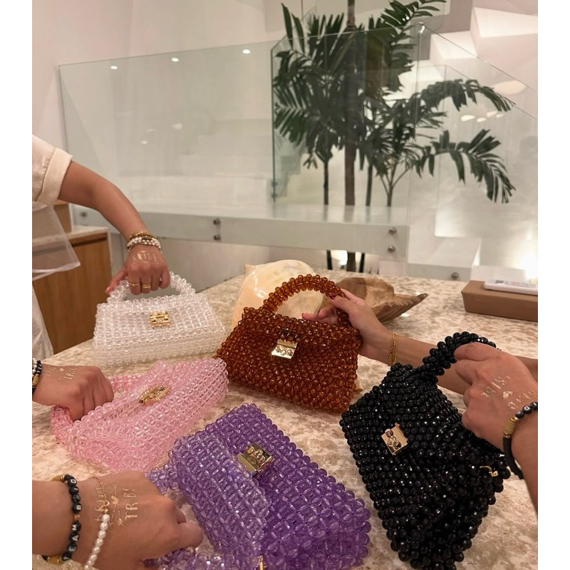 Brisia Bag / GEYNA BAG / BEADED BAG / BEAD BAG