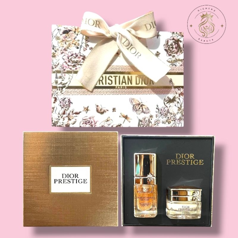 

Dior Prestige Gift Set Series Isi 2 item & Paperbag Holiday Season