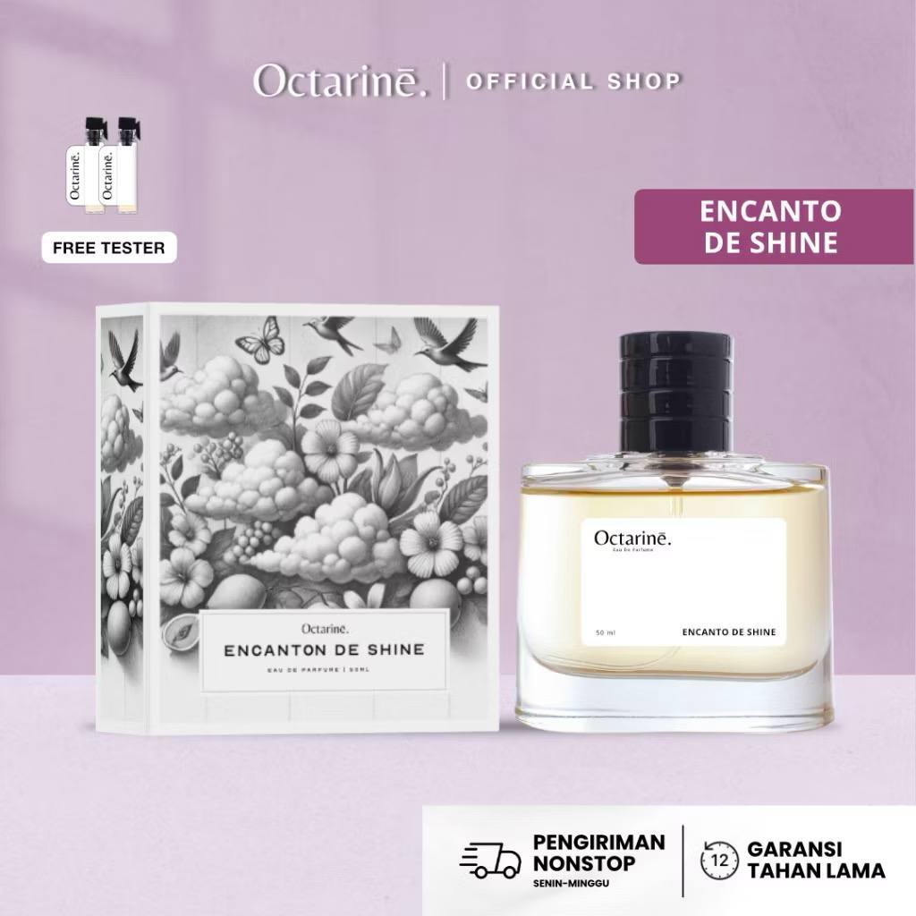 Octarine - Parfum Wanita Tahan Lama Aroma Manis, Fresh dan Sexy Inspired By INCANTO SHINE | Parfume 