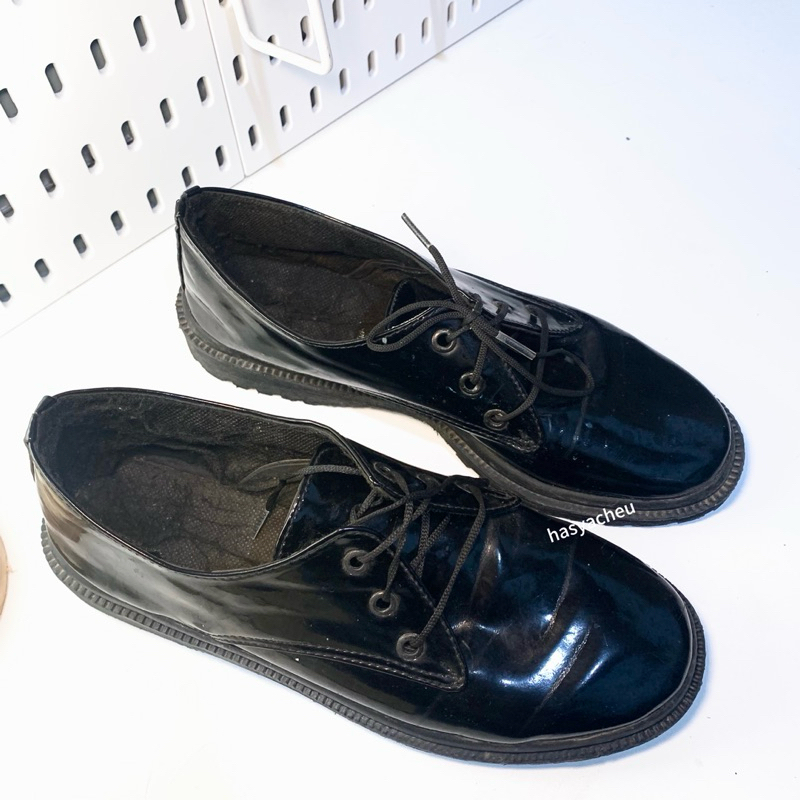 preloved sepatu docmart wanita sepatu oxford wanita