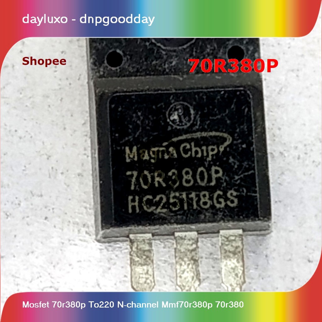 mosfet 70r380p to220 n-channel mmf70r380p 70r380