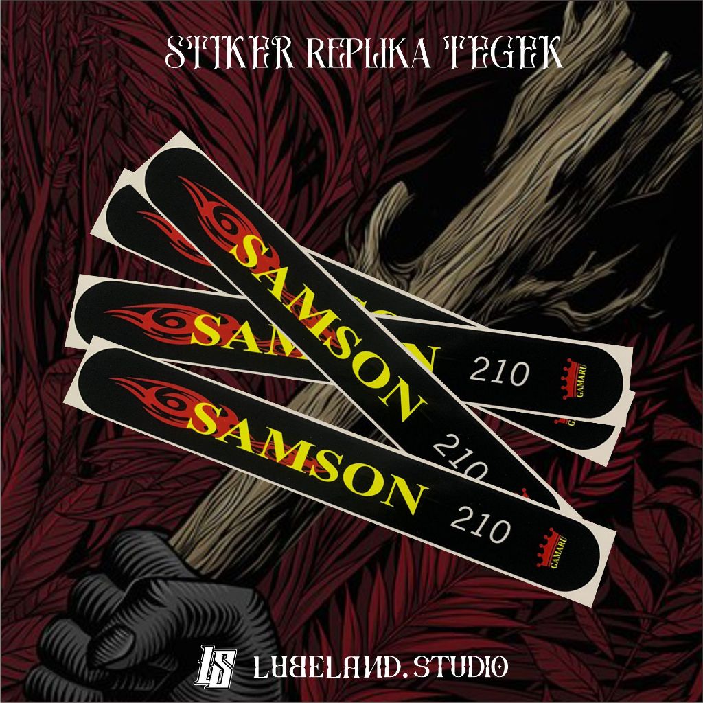 stiker replika rebuild tegek samson