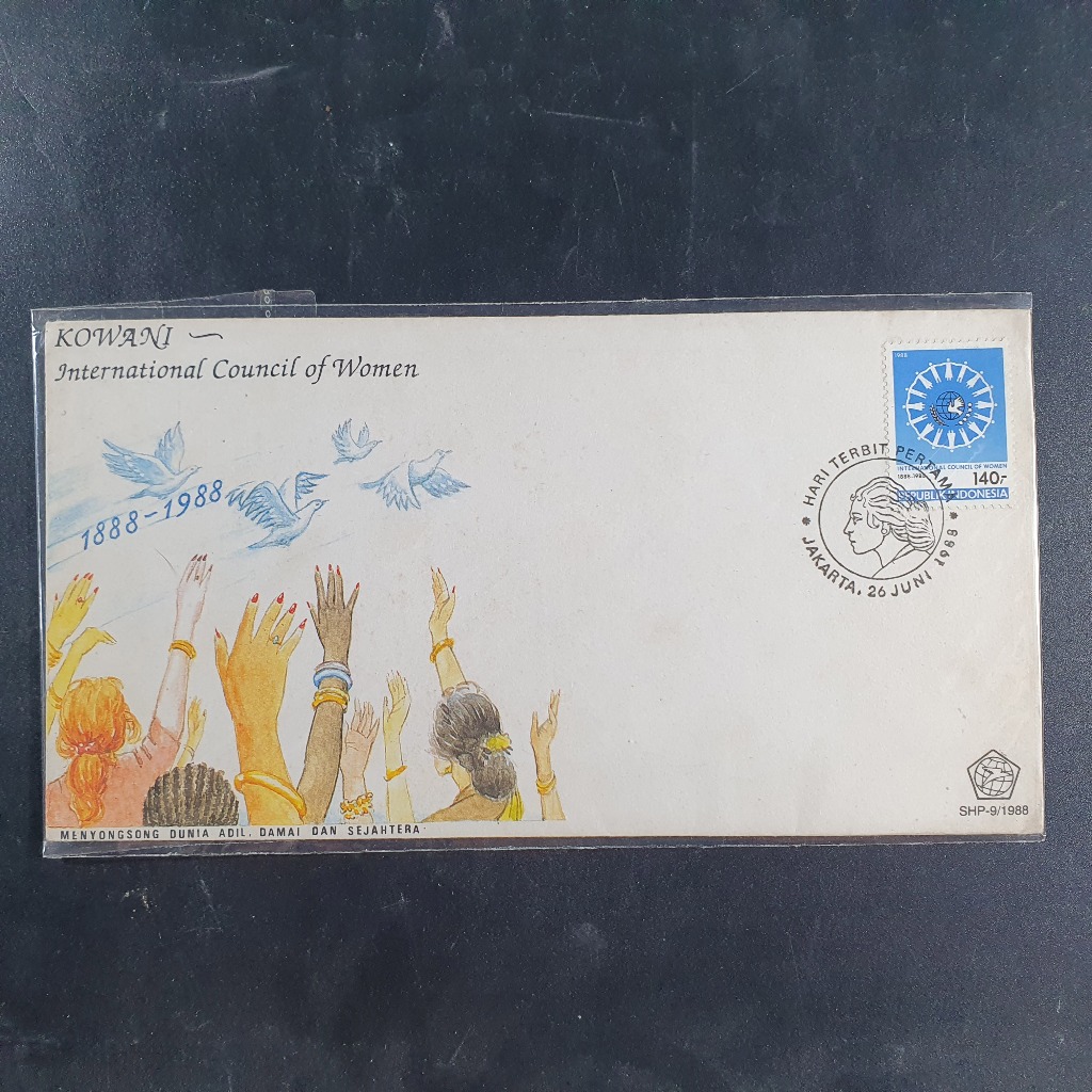 

Perangko SHP International Council of Women Tahun 1988