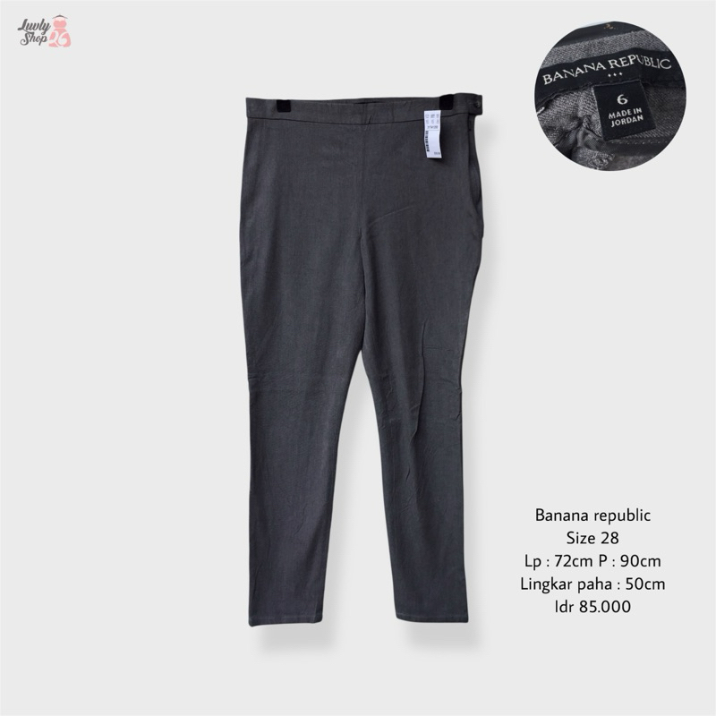 banana republic celana kantor