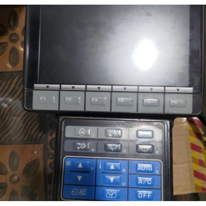 copotan asli monitor panel komatsu pc200 pc210 pc200-10m0 pc200-10m0ce pc210-10 4 cylinder excavator