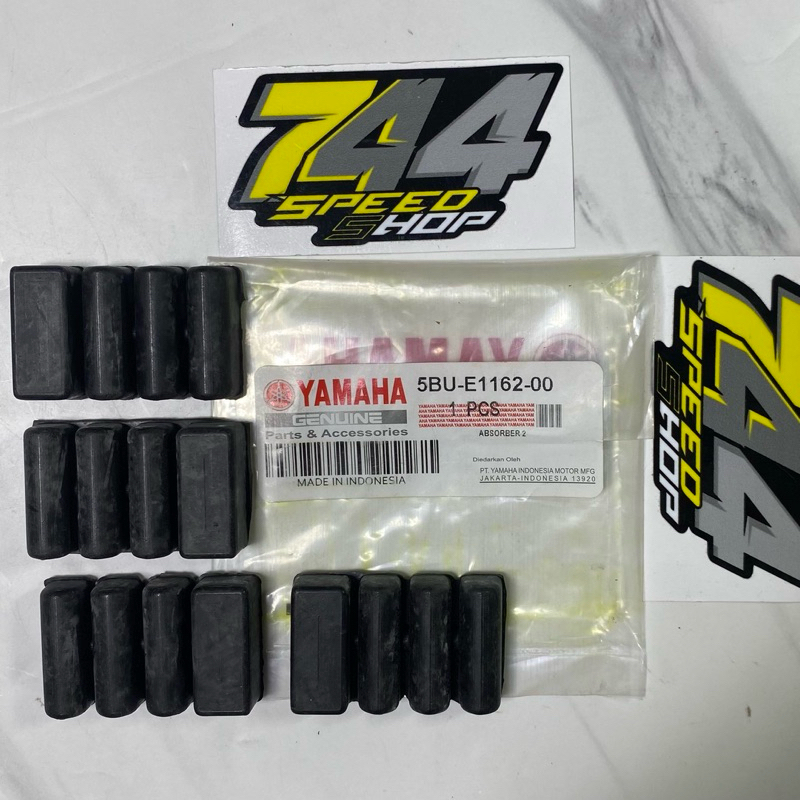 Karet peredam Blok 125Z Original. Karet Peredam Blok Yamaha 125Z Dan 125ZR Original Yamaha