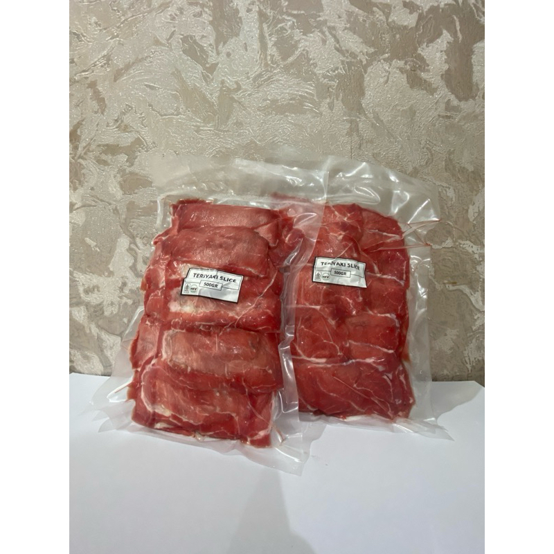 

Teriyaki Slice 500gr