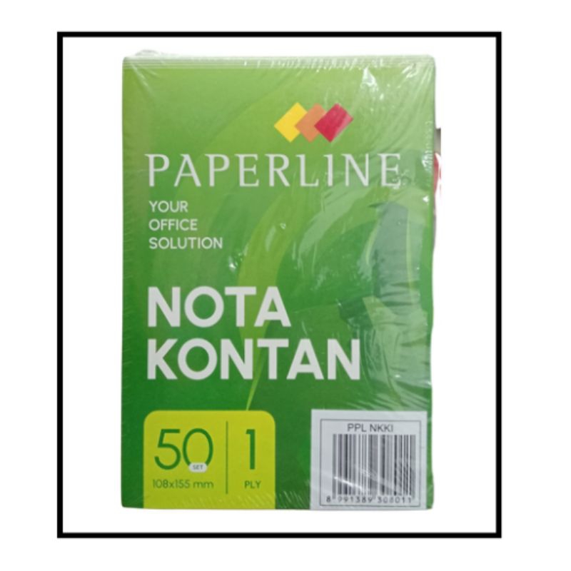 

Buku Nota kontan 1 ply