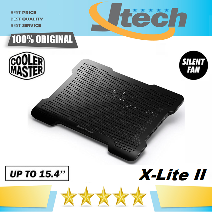 Cooler Master Notepal X-LITE II - Notebook Cooler Fan - Laptop Cooling pad - Cooling Pad Cooler