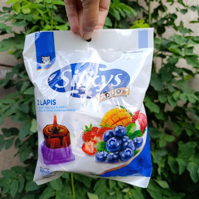 

Silky pudding 2 lapis isi 10 pcs stroberi/blueberry