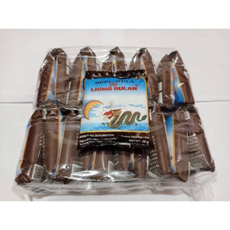 

Kopi Liong Bulan khas Bogor asli 25Gr 1pack ( isi 20 sachet )