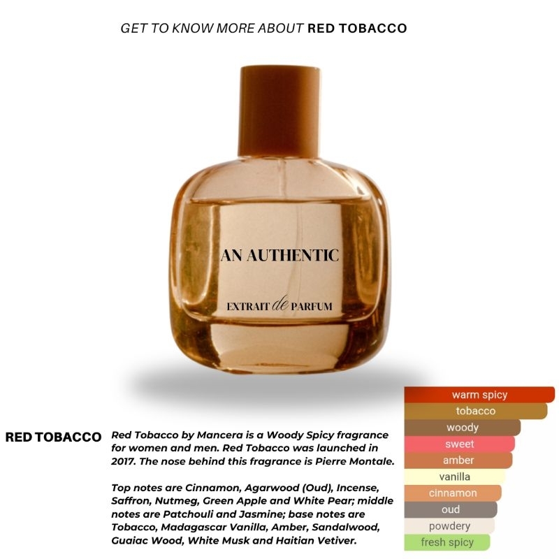 Red Tobacco Mancera Extrait De Parfum