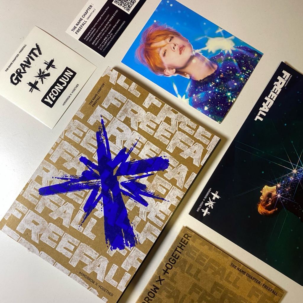 [Album Only] TXT The Name Chapter Freefall - Gravity Yeonjun Ver. (UNSEALED)