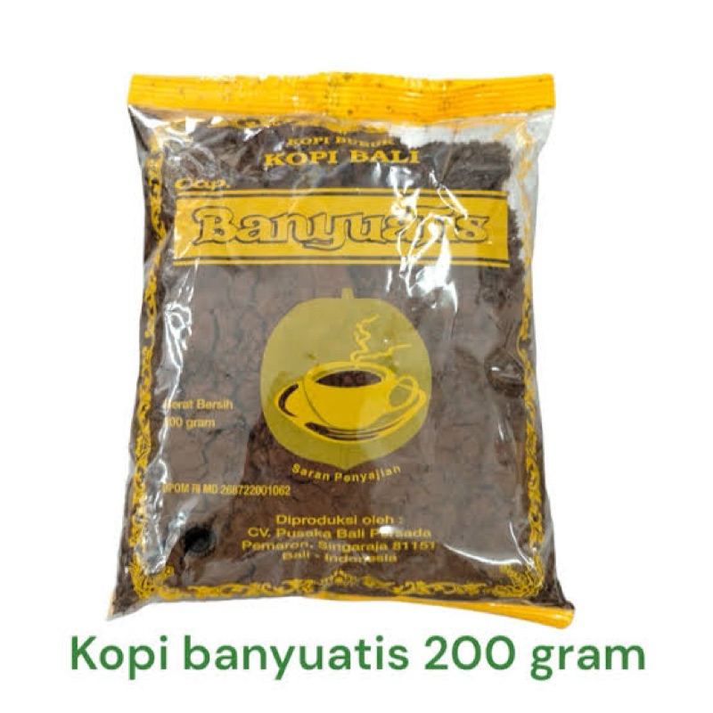 

kopi banyuatis 200gram