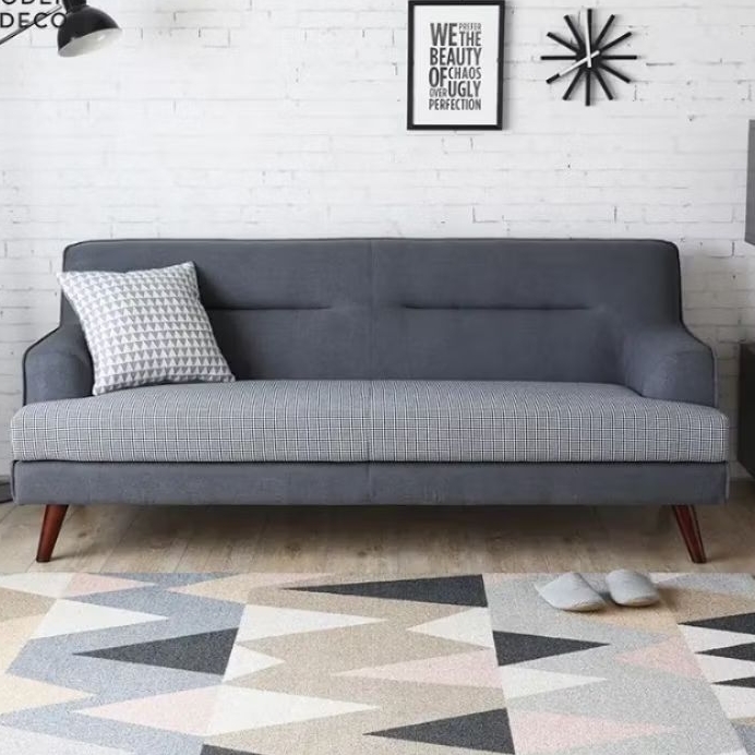 Sofa Single Ruang Tamu Sofa bed sofa lipat Terbaru Minimalis Sofa Single free bantal