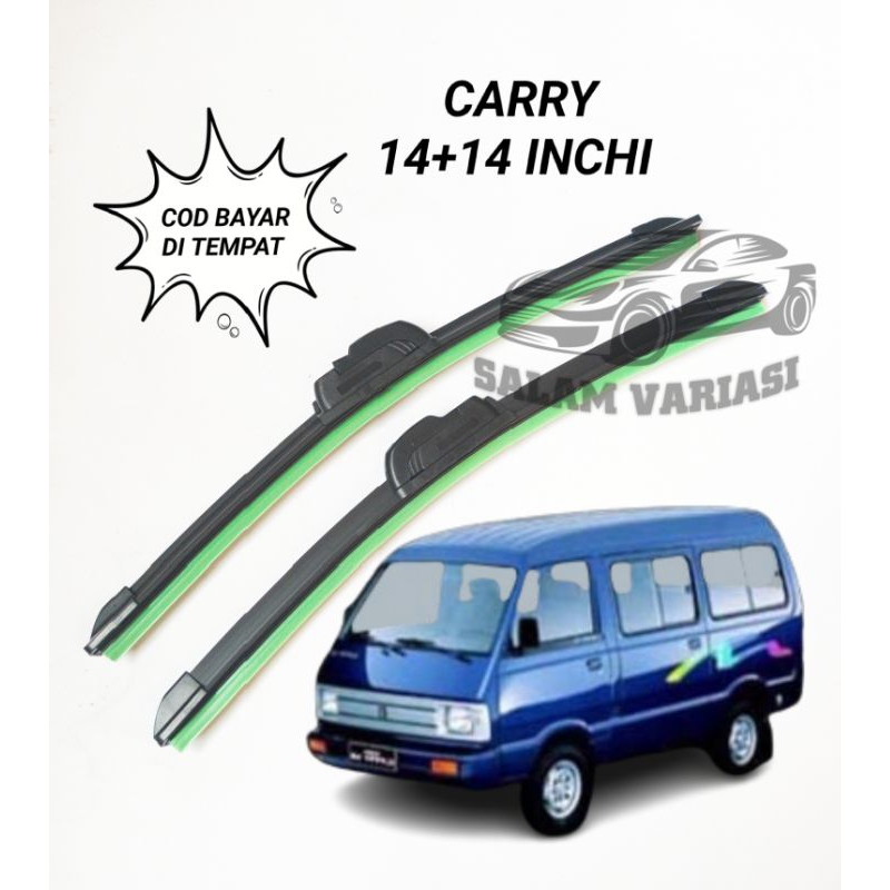 Wiper mobil carry 1 set