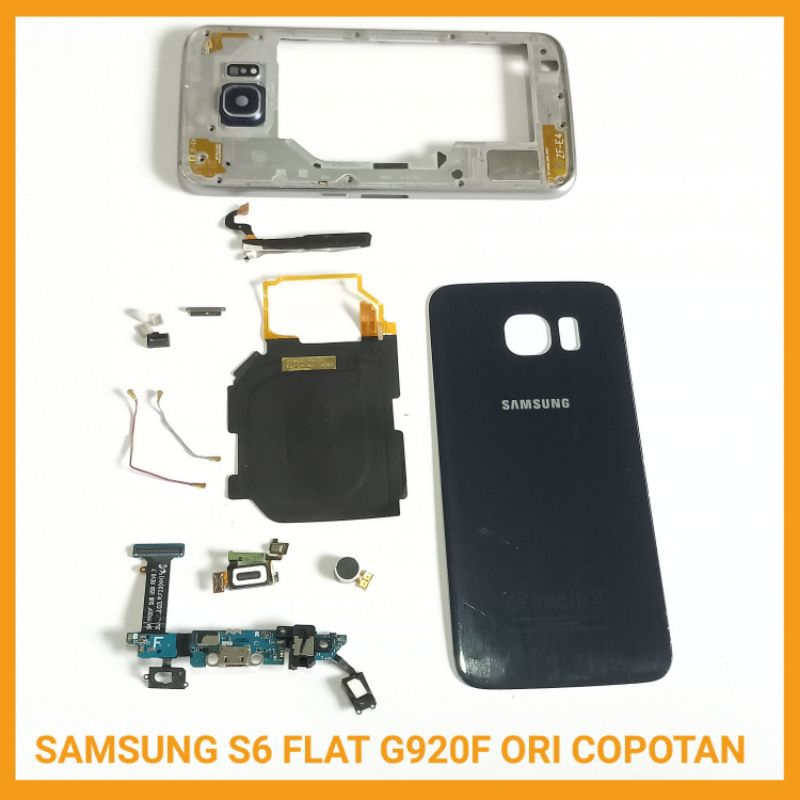 Sperpat sparepart Samsung galaxy S6 flat G920V/ G920f Second Original Copotan Speaker atas  Vibrate 