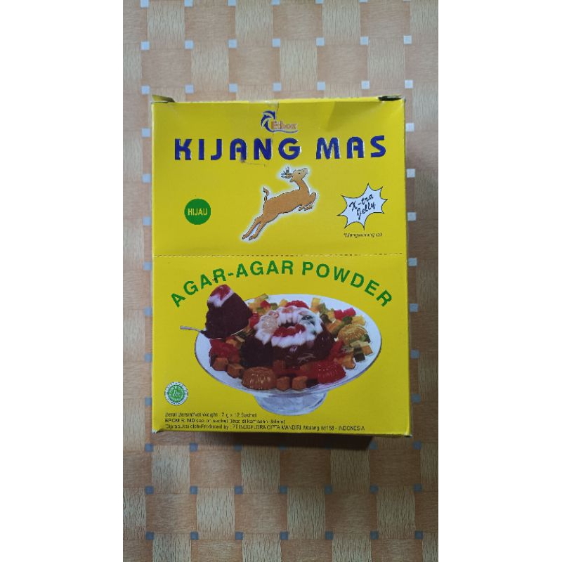 

Agar agar Kijang Mas Hijau