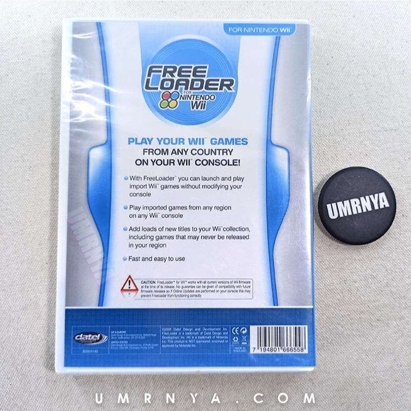Kaset CD Freeloader Free loader For Nintendo Wii PAL Load Disk