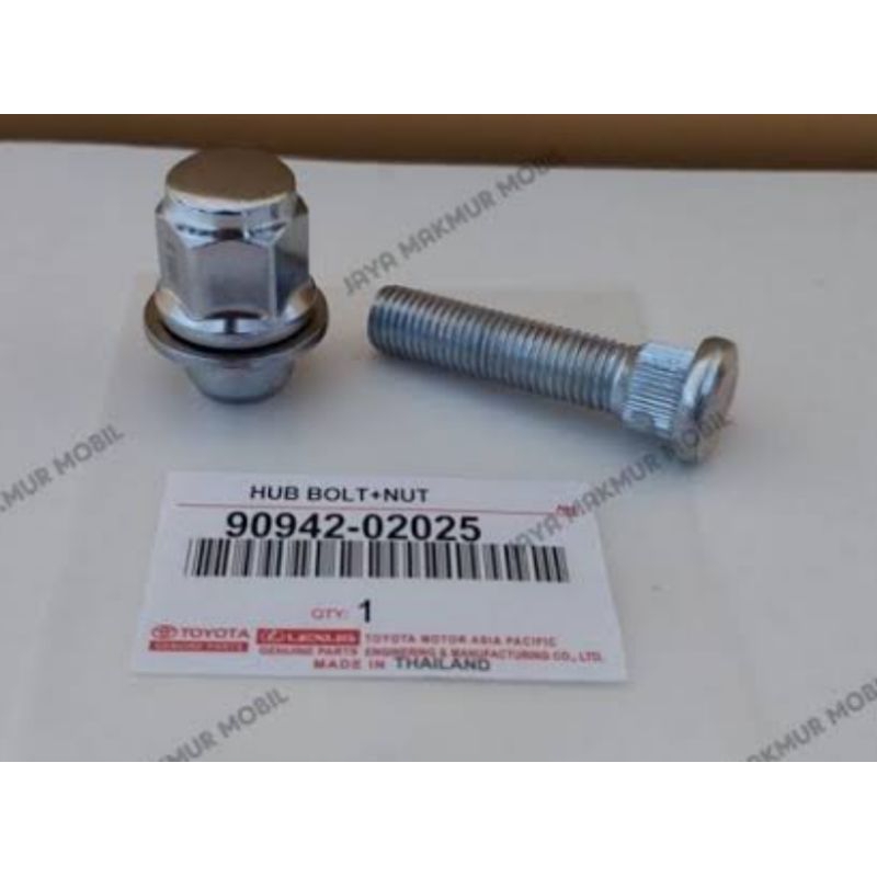 mur racing mur roda bolt nut racing Innova
Hilux Fortuner 90942-02025