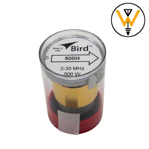 BIRD 500H ELEMENT 500W 2-30MHZ THRULINE ELEMENT WATTMETER BIRD 500H
