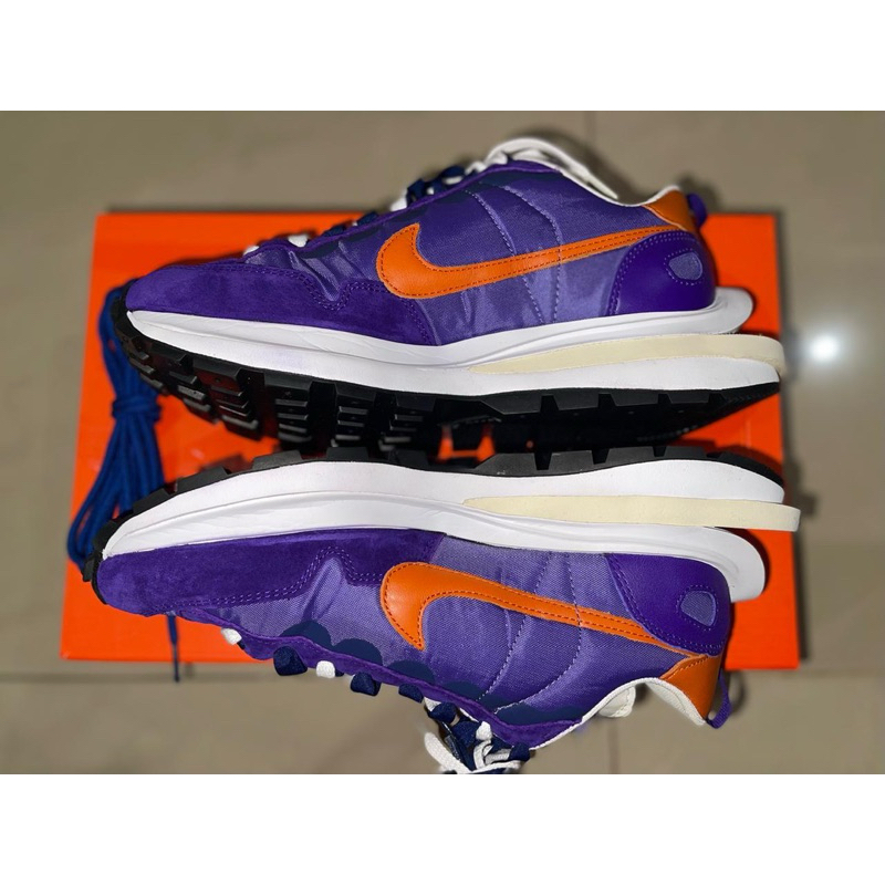 nike sacai vaporwaffle dark iris bnib