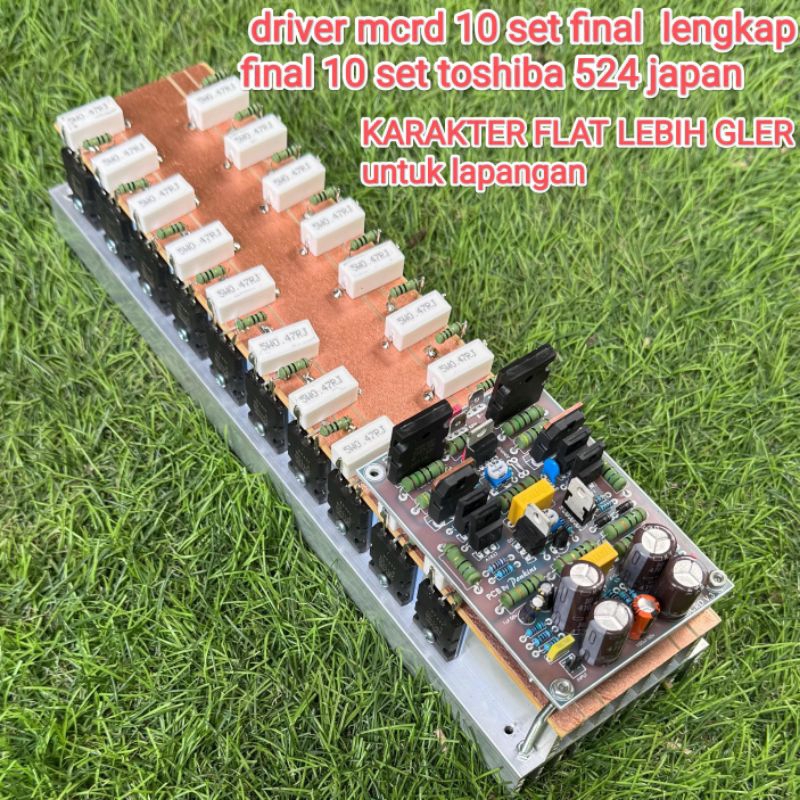 driver Mcrd v3 lengkap 10 set final Toshiba 5200 original hs 2u 30cm