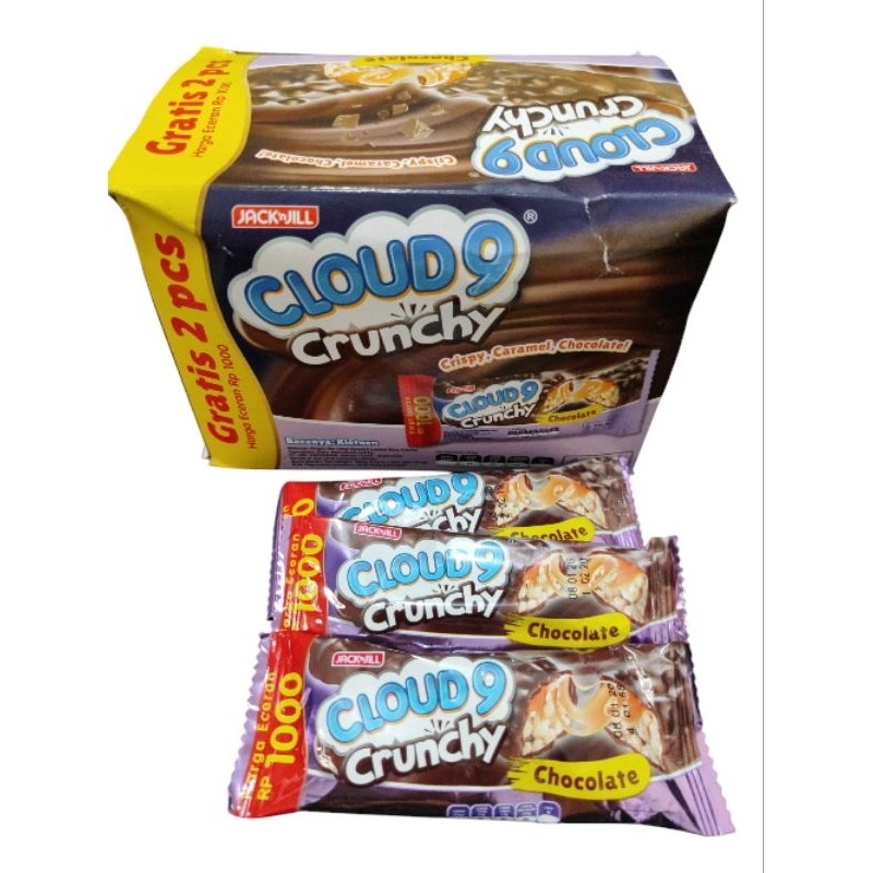 

Cloud9 Crunchy Coklat 1000an isi 24gratis2