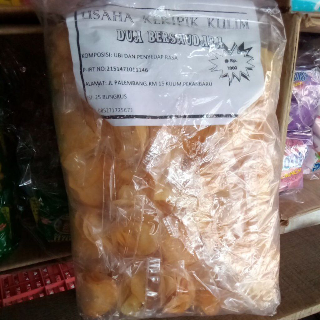 

keripik ubi singkong sanjai isi 25bks/pack