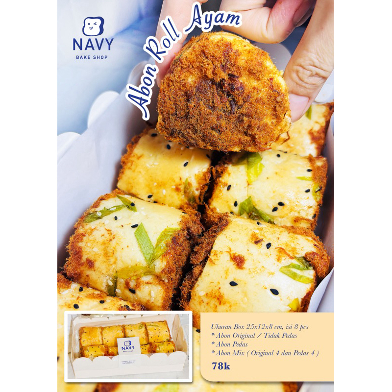 

abon roll ayam enak roti abon