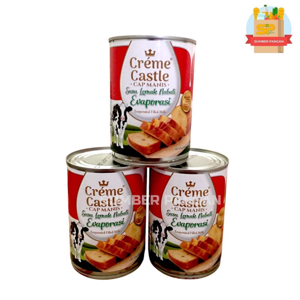 

Creme Castle Susu Evaporasi 380Ml/Susu Evaporasi