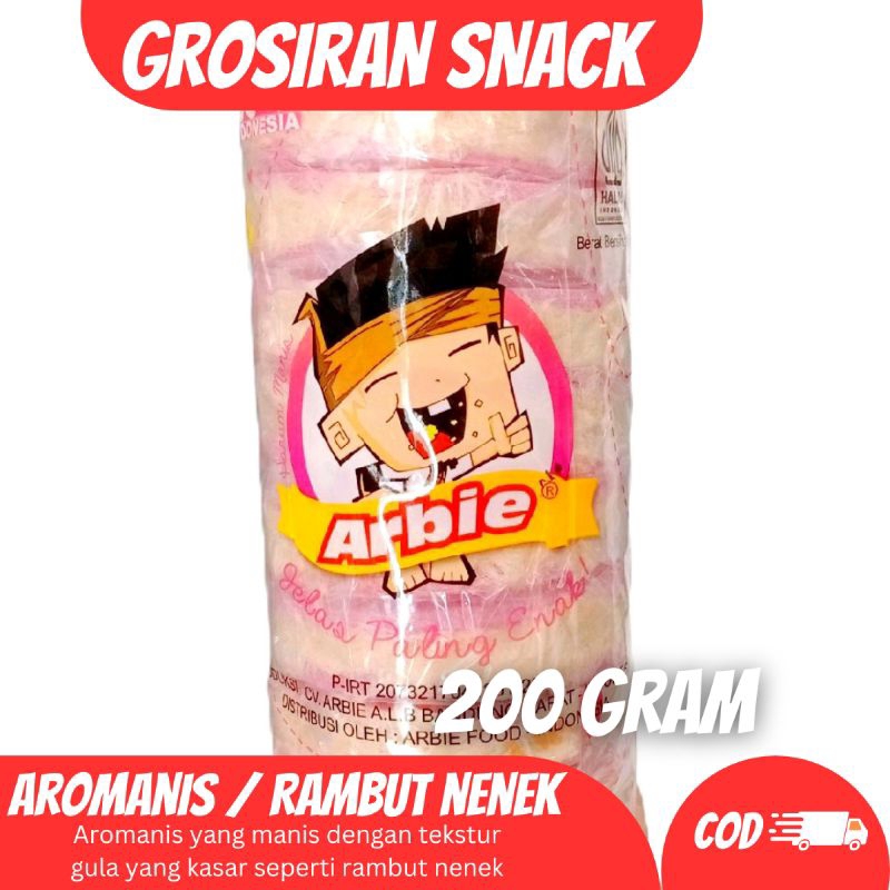 

(170 GRAM) AROMANIS / GULA-GULA / RAMBUT NENEK