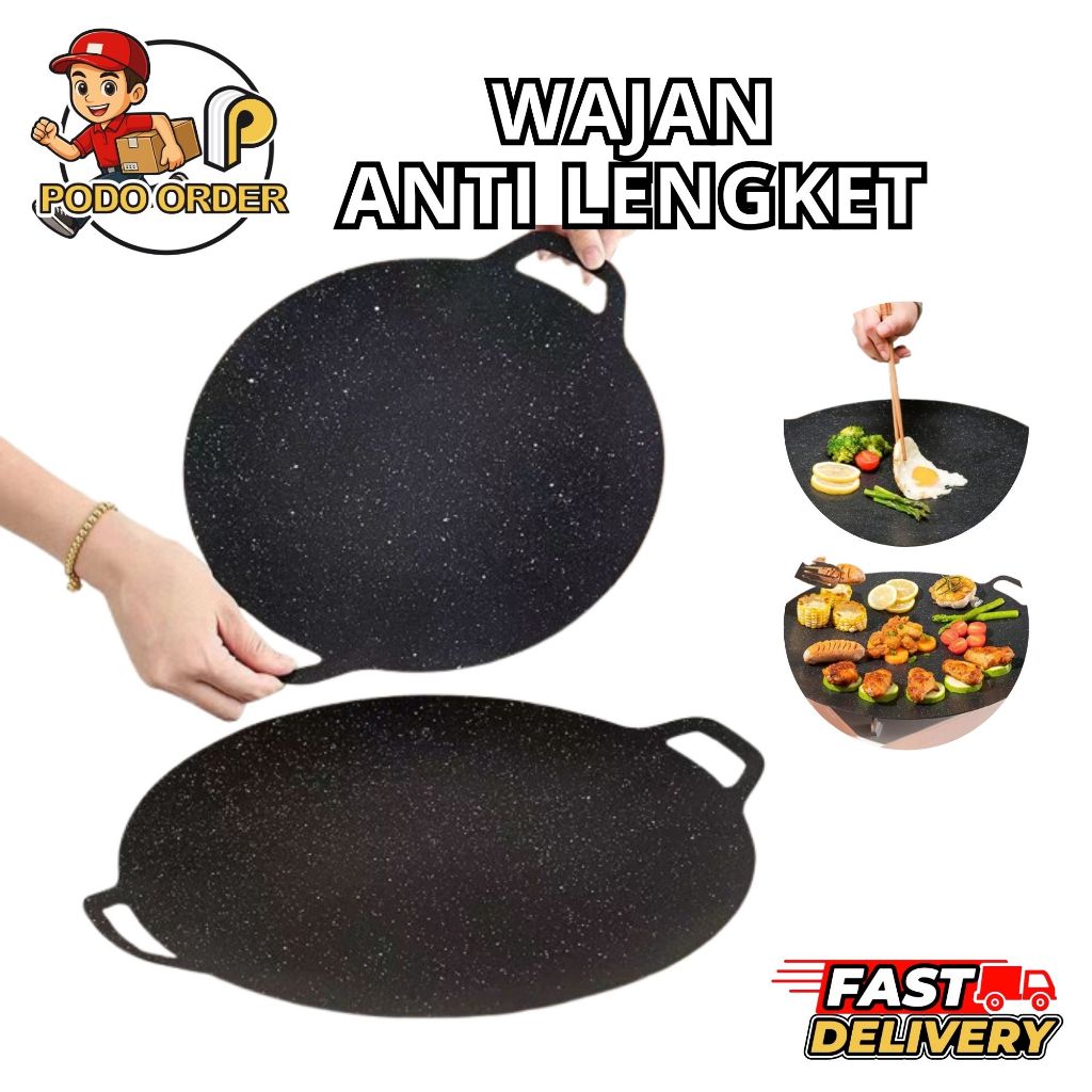 WAJAN KONDUKSI SERBAGUNA / WAJAN ANTI LENGKET / ALAT PANGGANGAN / PANCI TEFLON / TEFLON BAKAR