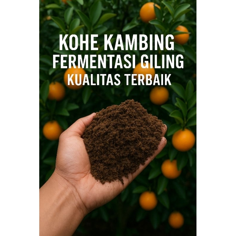 Kohe Kambing Giling Fermentasi 500 gram