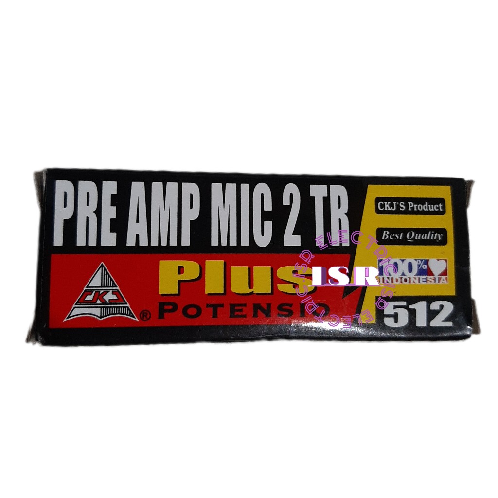 KIT MIC 2 TR PLUS POTENSIO 512