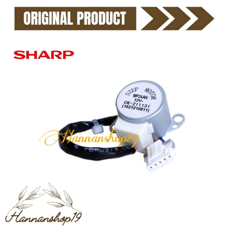 Motor swing AC Sharp UCY Original 1/2pk - 1.5pk - Dinamo swing AC Sharp Original UCY - Steping motor