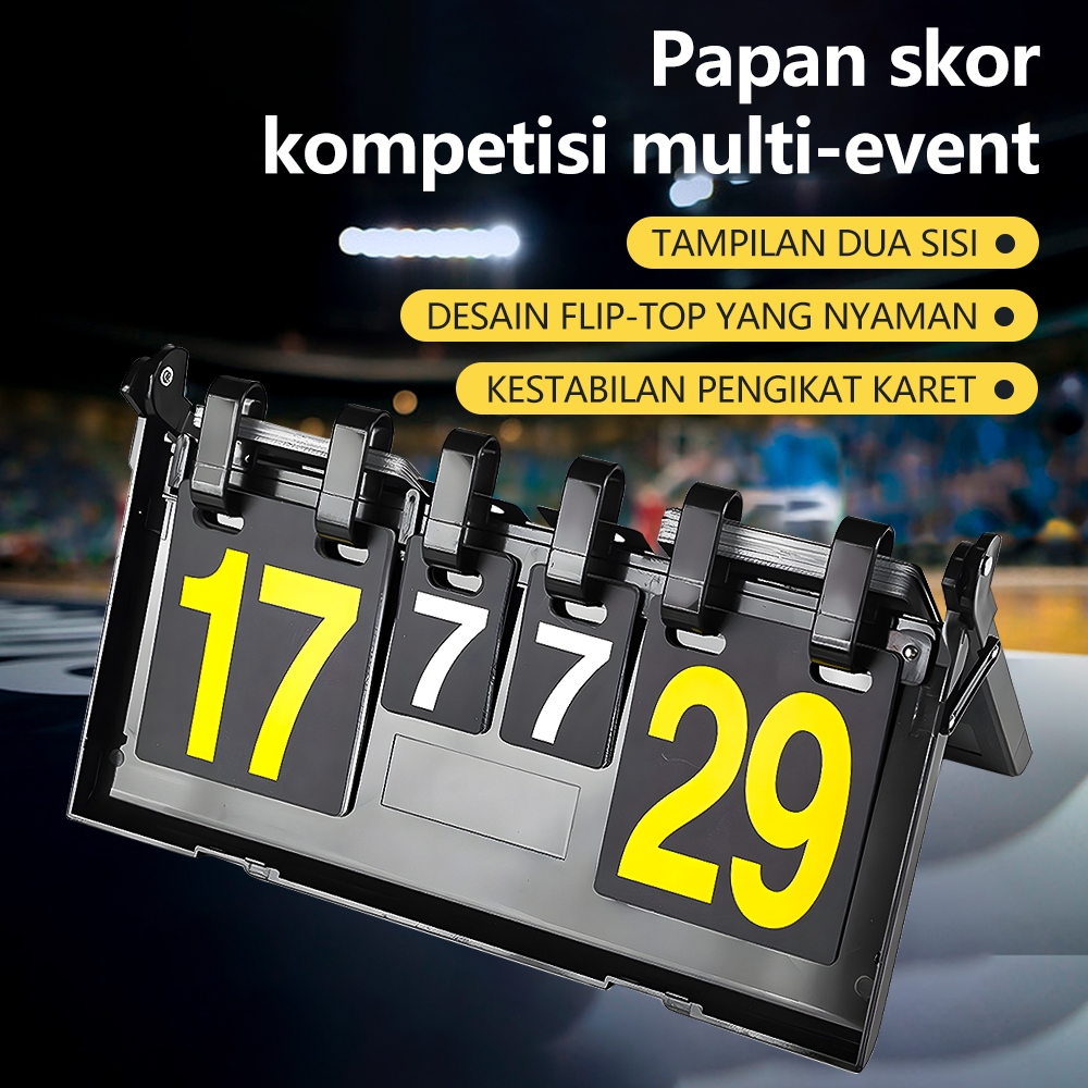 Kartu Skor papan Papan Skor 4 Digit Untuk Berbagai Olahraga Dan Permainan Seperti Bola Voli, Badmint