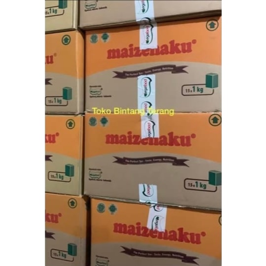 

Tepung Maizena Maizenaku 1 kg 1 Dus Karton isi 18 pcs x 1 kg / 18kg
