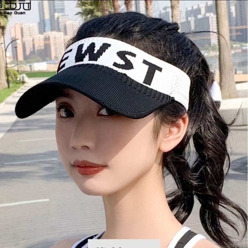 Topi Golf Wanita Murah Rajut Motif Rajut Baseball Cap Sport Jogging Cap Topi santai sport olah raga