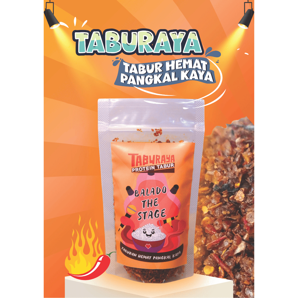 

Taburaya BTS (Balado The Stage) 100gr