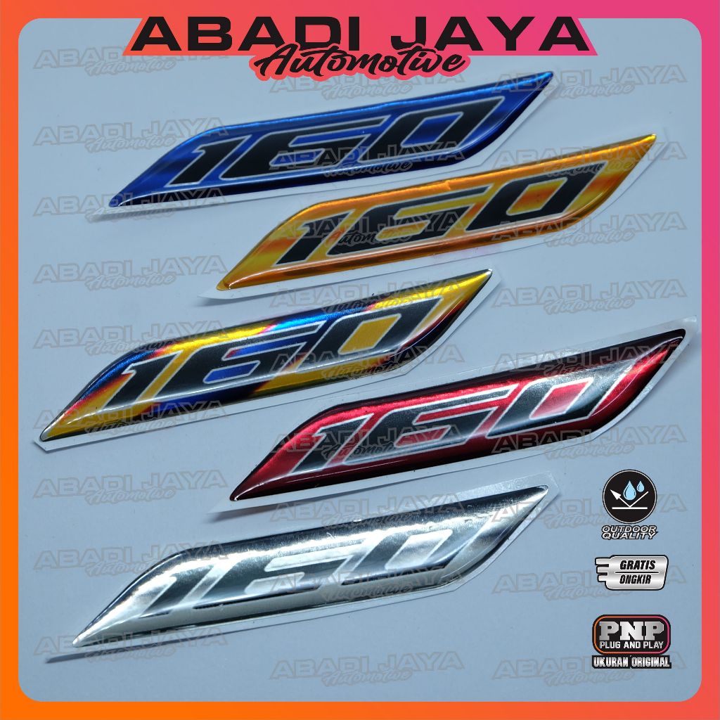 Emblem timbul 160 vario / Emblem 160 Stylo / Emblem 160 pcx