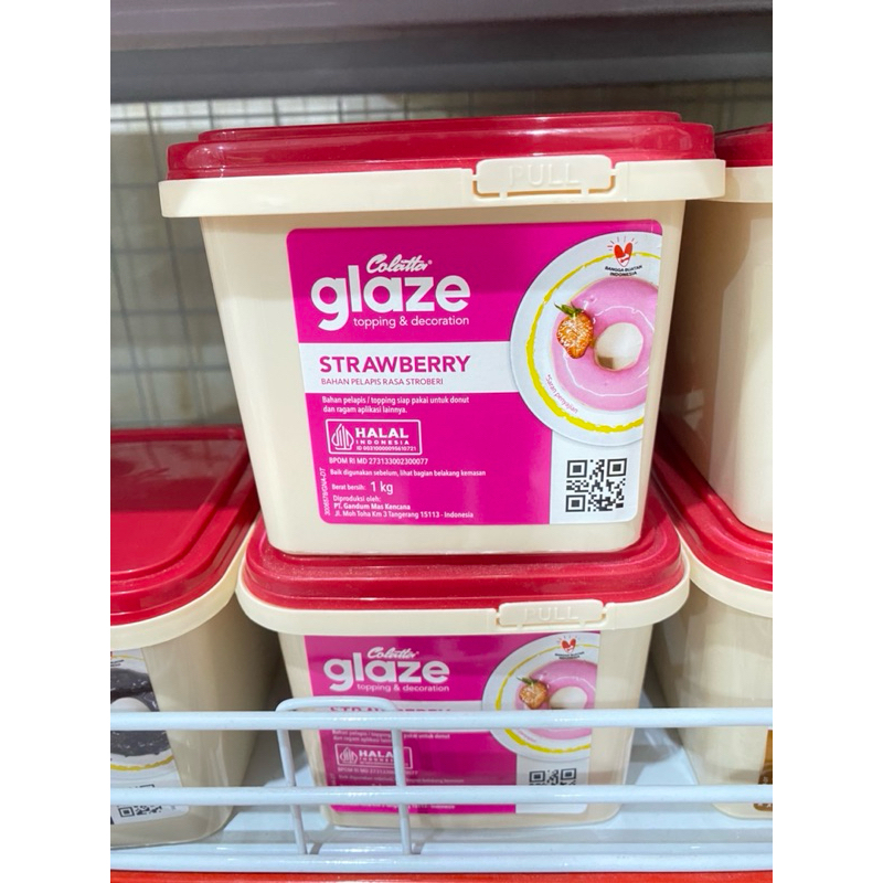

Colatta Glaze Strawberry 1kg