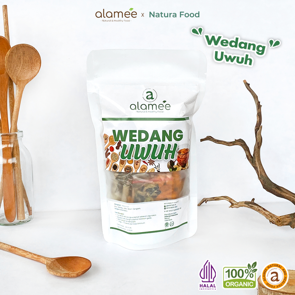 

ALAMEE Wedang Uwuh Komplit Premium Asli Rempah Minuman Herbal Alami Lengkap JSR Organik