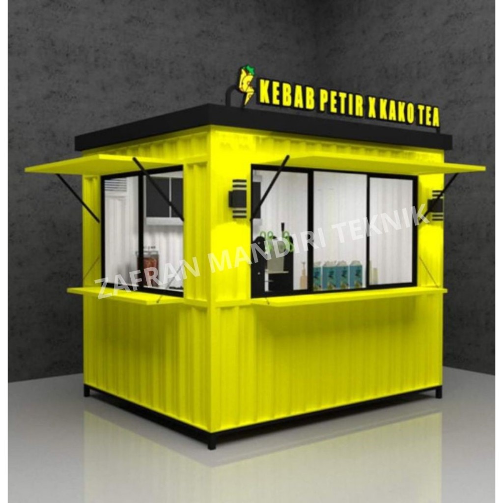 [CUSTOM 10] Booth Semi Container