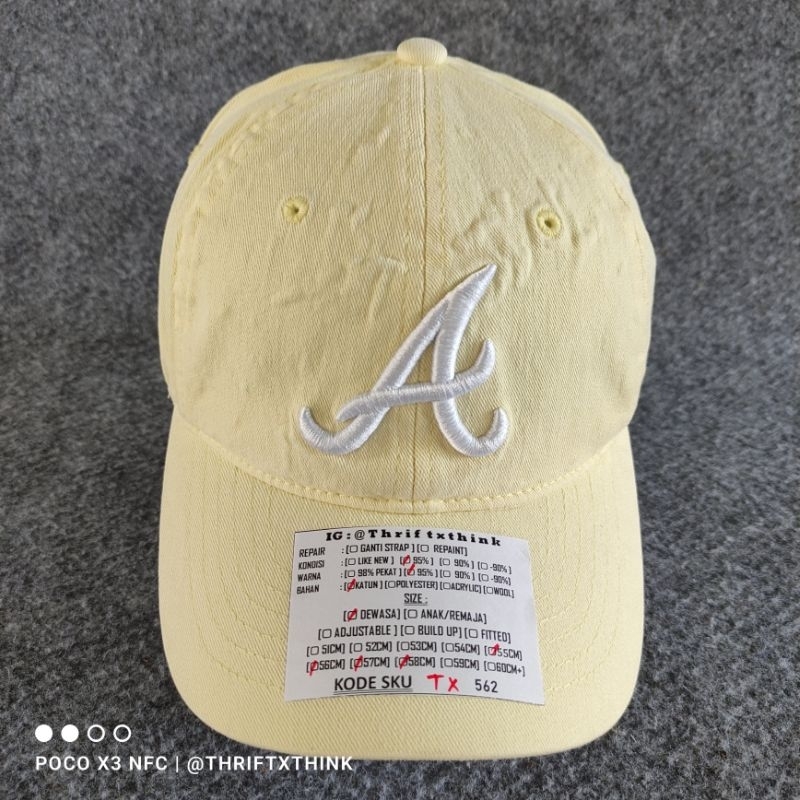 TOPI CAP BISBOL MLB ADJUSTABLE SETELAN LOGO A SKU TX562